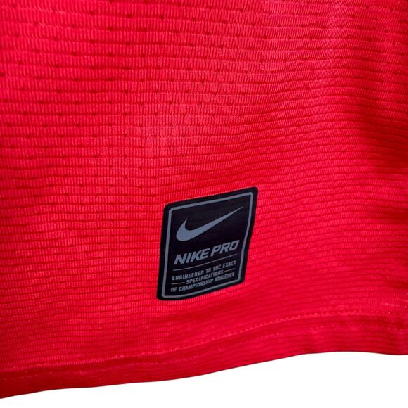 Nike Pro Hypercool Fitted Coral Mesh Athletic Tank Top Men's Size M - Picture 3 of 6